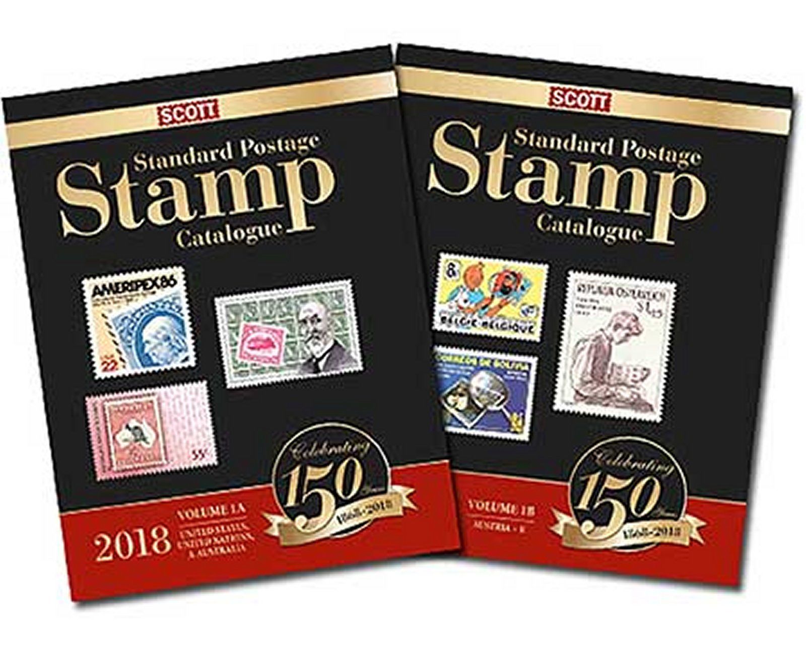 Scott Stamp Catalog 2018 Volume 1A & 1B - COUNTRIES A-B
